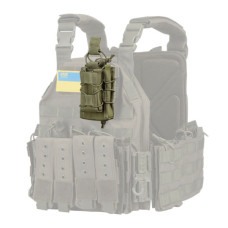 Підсумок 2E подвійний, зелений (2E-MILTACDPOUCH-Y-OG)