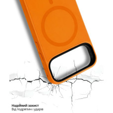 Чохол до мобільного телефона BeCover FIBRA ArcLine MagSafe Apple iPhone 17 Pro Orange (715385)