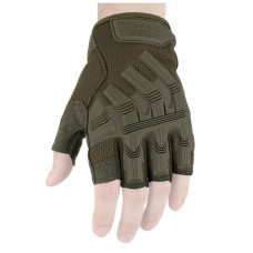 Тактичні рукавички 2E безпалі L зелені (2E-TACTGLOSUM-L-OG)