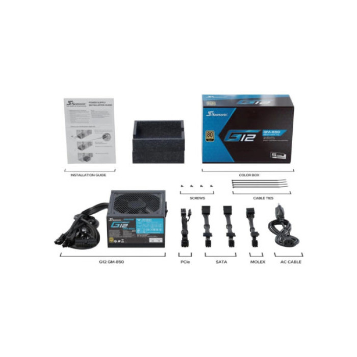Блок живлення Seasonic 850W (G12 GM-850)