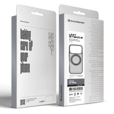 Чохол до мобільного телефона Armorstandart Unit Stand2 Apple iPhone 17 Pro Titanium Grey (ARM86335)