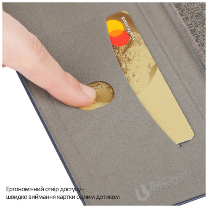 Чохол до мобільного телефона BeCover Exclusive ZTE Blade A36 / Nubia A36 Deep Blue (715486)