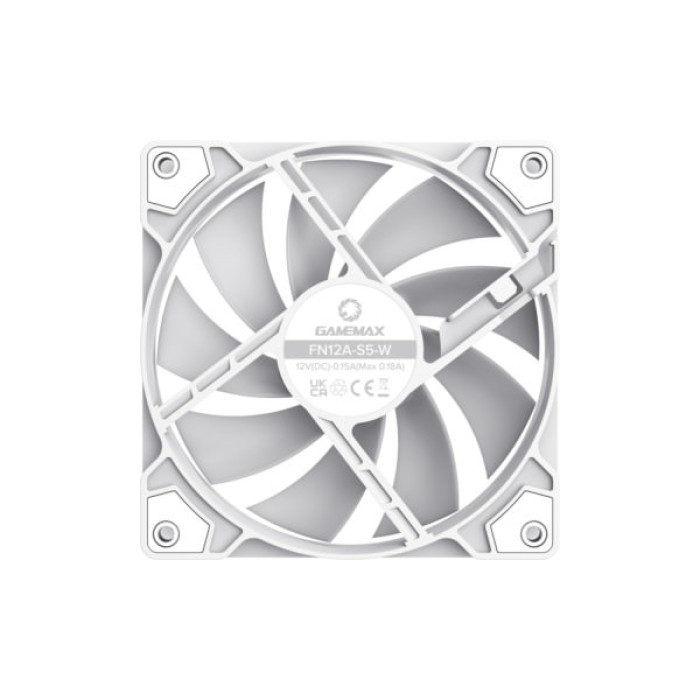 Кулер до корпусу Gamemax FN12A-S5-W