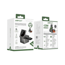 Зарядний пристрій Acefast Wireless QI 3in1 15W E18 Rubik''s (6974316282884)