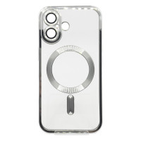 Чохол до мобільного телефона BeCover TPU Chrome Case MagSafe Apple iPhone 16 Silver (712073)
