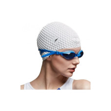 Шапка для плавання Speedo Bubble Cap AF білий 8-709290003 OSFM (5053744175850)