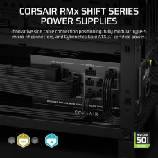 Блок живлення Corsair 750W RM750x Shift ATX 3.1 (CP-9020298-EU)