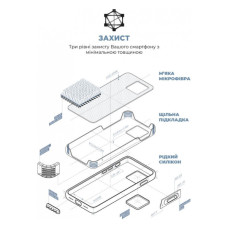 Чохол до мобільного телефона Armorstandart ICON2 MagSafe Apple iPhone 15 Pro Winter Blue (ARM72758)