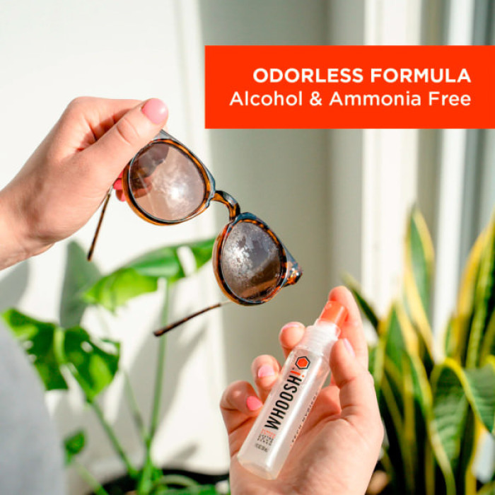 Спрей для очищення Whoosh! Screen Shine GO 30ml, microfiber 14x14cm (1FG30ENFR)