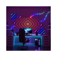 Гірлянда Twinkly Smart LED Squares 1 Starter Panel, RGB LED, USB-C, Black 16х16см (TWQ064STW-01-BUSB)