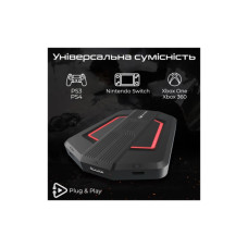 Концентратор Meetion USB-C 6-in-1 3xUSB + 2xUSB-C + 3.5mm black (MT-AP015-A)