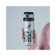 Термос Kite 500 мл, сірий (K25-1222-2)