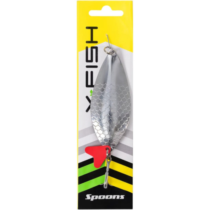 Блешня X-Fish Atomic 22.5g 01 Silver (1917.04.58)