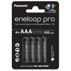 Акумулятор Panasonic Eneloop AAA 930 mAh Pro NI-MH * 4 (BK-4HCDE/4CP)