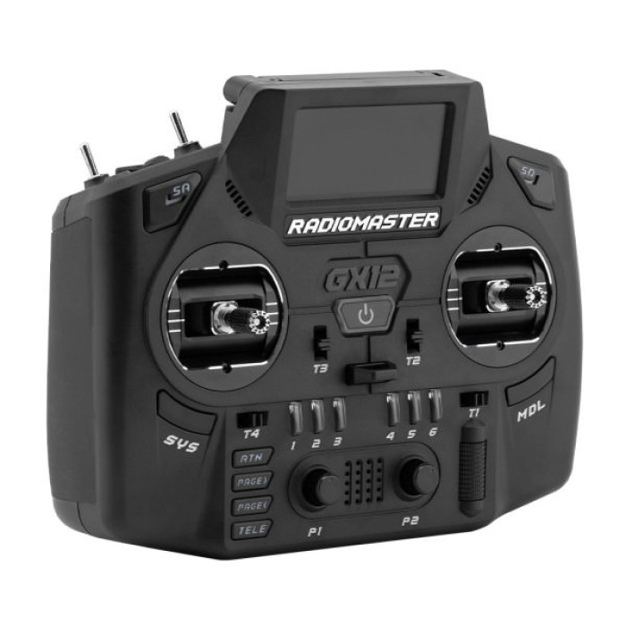 Пульт управління для дрона RadioMaster GX12 radio ExpressLRS Edge XT M2 (HP0157.0094-BLK)