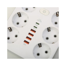 Мережевий фільтр живлення XoKo XK-SP-6-4-2-WH