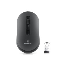 Мишка REAL-EL RM-470W Wireless/Bluetooth Dark Gray (EL123200049)