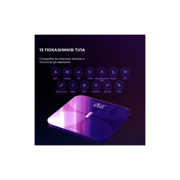 Ваги підлогові Yunmai PRO Smart Scale Black (M1806CH-BK)