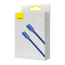 Дата кабель USB-C to Lightning 1.2m 20W blue Baseus (CAJY000203)