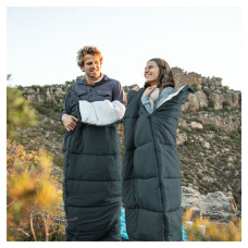 Спальний мішок Naturehike F150 NH22MSD05, лівий, темно-блакитний (6927595797761-L)