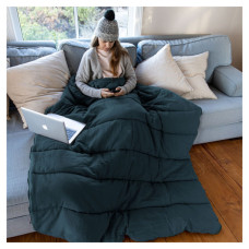 Спальний мішок Naturehike F150 NH22MSD05, лівий, темно-блакитний (6927595797761-L)