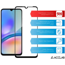 Скло захисне ACCLAB Full Glue Samsung A05S Black (1283126581908)