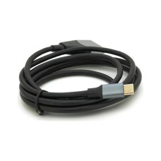 Кабель мультимедійний USB-C to HDMI M 1.8m 4K60Hz black Voltronic (YT-HDMI (M)-Type-C (M)-B)