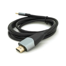 Кабель мультимедійний USB-C to HDMI M 1.8m 4K60Hz black Voltronic (YT-HDMI (M)-Type-C (M)-B)
