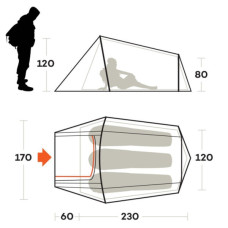 Намет Ferrino Sling 3 Blue (91036NBB) (929753)