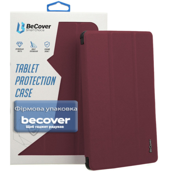 Чохол до планшета BeCover Smart Case Lenovo Idea Tab/K11 (2nd Gen) TB336/Xiaoxin Pad (2025) 11" Red Wine (714099)