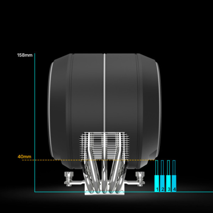 Кулер до процесора Zalman ZET5BLACK