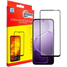 Скло захисне Dengos Full Glue OPPO A6x 4G / A6k 4G / A6 4G Black (TGFG-438)
