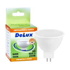 Лампочка Delux JCDR 5Вт 4100K 220В GU5.3 (90001293)