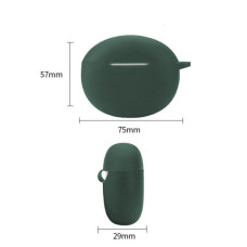 Чохол для навушників BeCover Silicon для Xiaomi Redmi Buds 4 Active Dark Green (710944)