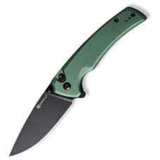 Ніж Sencut Serene, Green Aluminum, Darkwash (S21022B-5)
