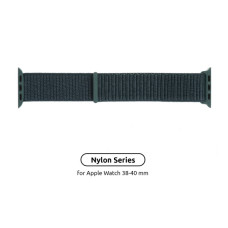 Ремінець до смарт-годинника Armorstandart Nylon Band для Apple Watch 42 (Series 11-10)/41/40/38 Pine Green (ARM56842)