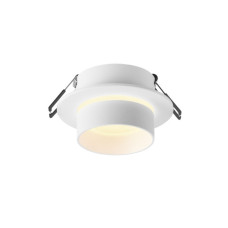Світильник точковий Videx під лампу GU10 врізний Круглий Білий (VL-SPF11R-W)