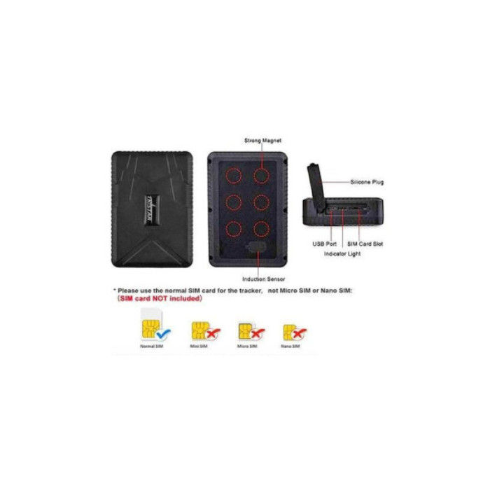 GPS трекер Voltronic TK-STAR TK-915 з магнітом 5 кг і акб 10000Ah на 120 діб Q50 (TK-915)