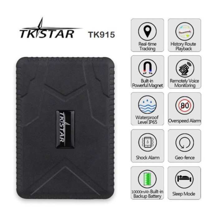GPS трекер Voltronic TK-STAR TK-915 з магнітом 5 кг і акб 10000Ah на 120 діб Q50 (TK-915)