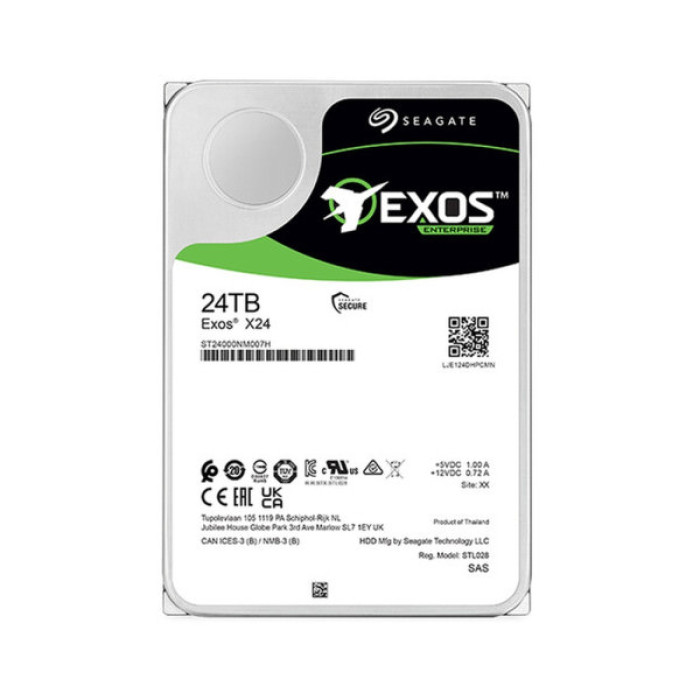 Жорсткий диск SAS 3.5" 24TB Seagate (ST24000NM007H)