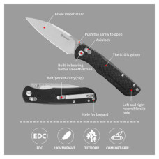 Ніж Ganzo G771-BK