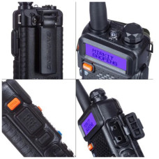 Портативна рація Baofeng UV-5R Black Six Pack комплект 6 шт (2200000758965)
