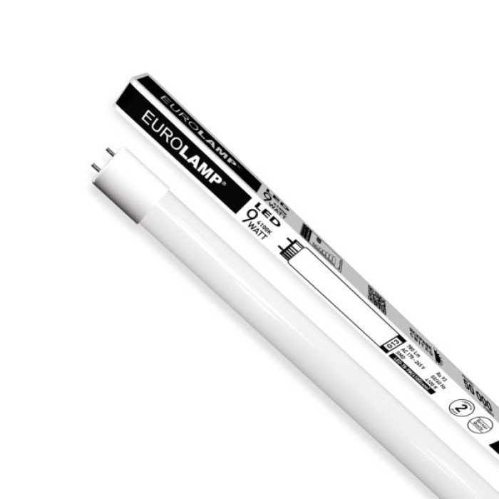 Лампочка Eurolamp LED-T8-9W/4000(скло)