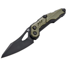Ніж Hightron Spectron, M390, GFN, зелений, чорний клинок (HK04GRN)