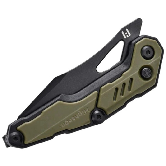 Ніж Hightron Spectron, M390, GFN, зелений, чорний клинок (HK04GRN)