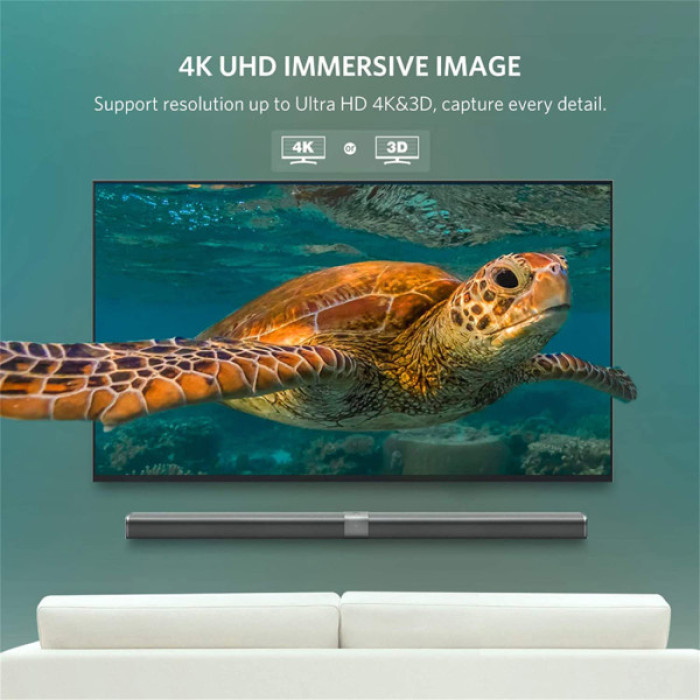 Кабель мультимедійний DisplayPort M to DisplayPort M 3.0m V1.2 Ugreen (10212)