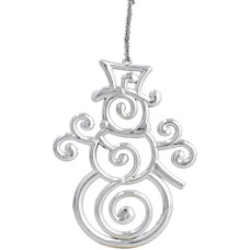 Прикраса декоративна Chomik Прикраса-підвіска пластикова "Олень, сніжинка, снігови (5900779895874_2)