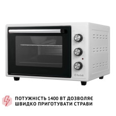 Електропіч Perfelli CLASSIC 37 WHITE