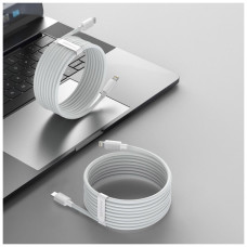 Дата кабель USB 2.0 AM to Lightning 1.5m 20W Simple WisdomKit (2PCS) white Baseus (TZCATLZJ-02)