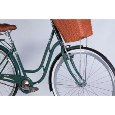 Велосипед Dorozhnik 28" RETRO Velosteel рама-19" ST 2026 зелено-сірий (OPS-D-28-545)